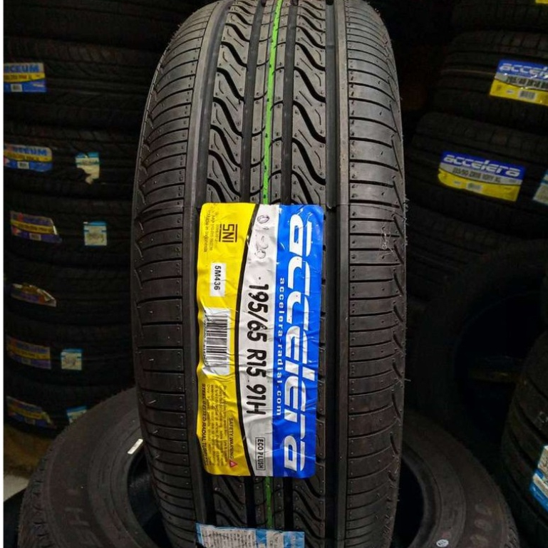 Promo Murah Ban Mobil merk ACCELERA ECO PLUSH 195/65 R15 Ban Mobil Standar