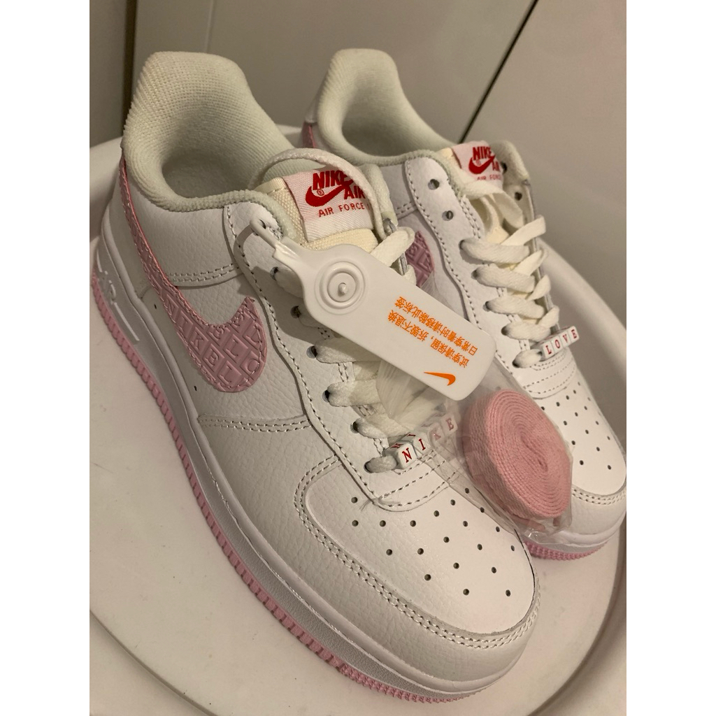 (NEW) Nke Air Force 1’07 Pink Original