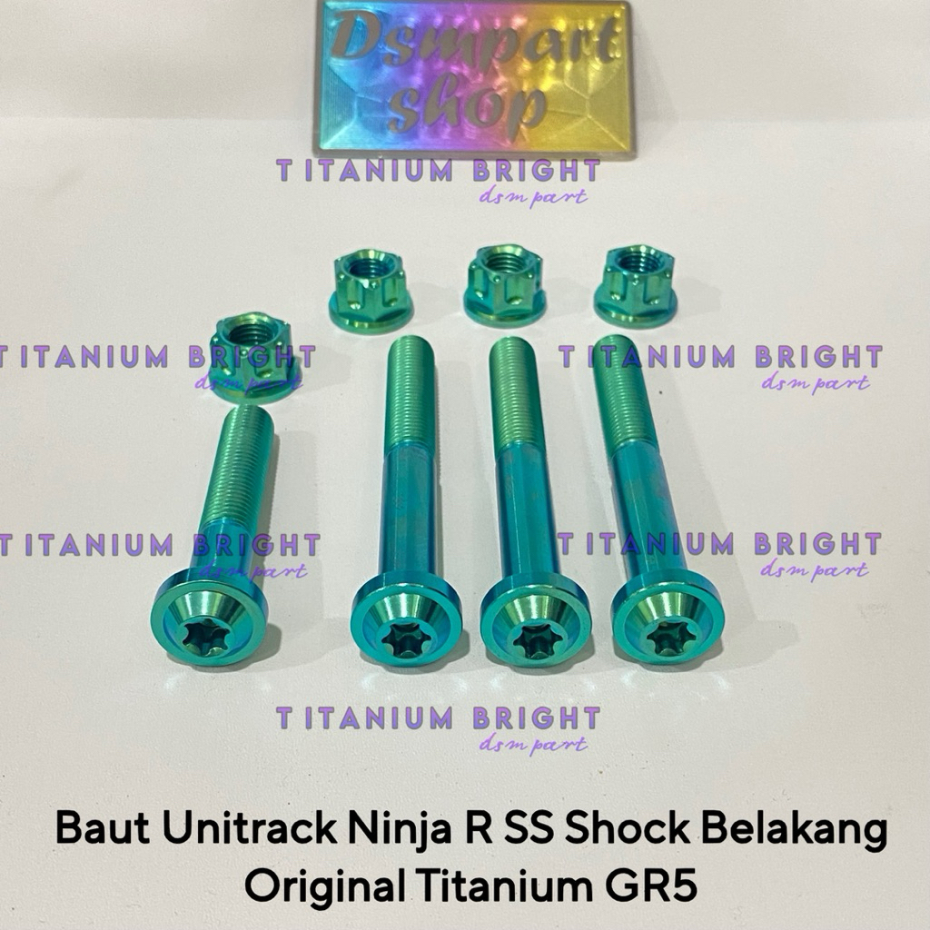 Baut Titanium Unitrack Ninja R SS Original Titanium GR5