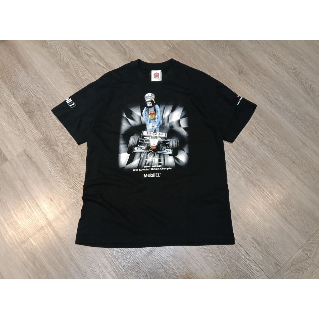 T-shirt Vintage 1998 Mika Hakkinen Formula 1