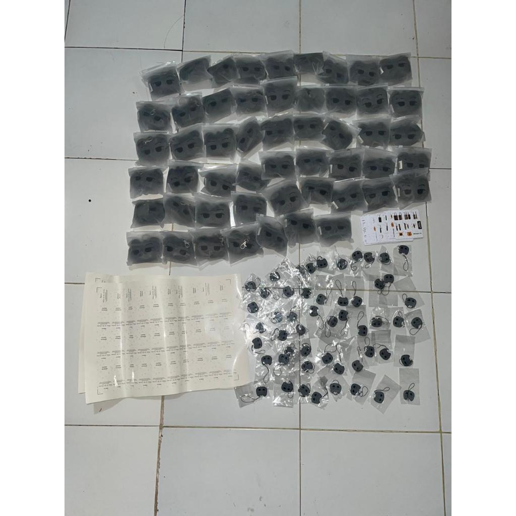 JJONGCAT BAG & BUDDY KEYCHAIN BAG