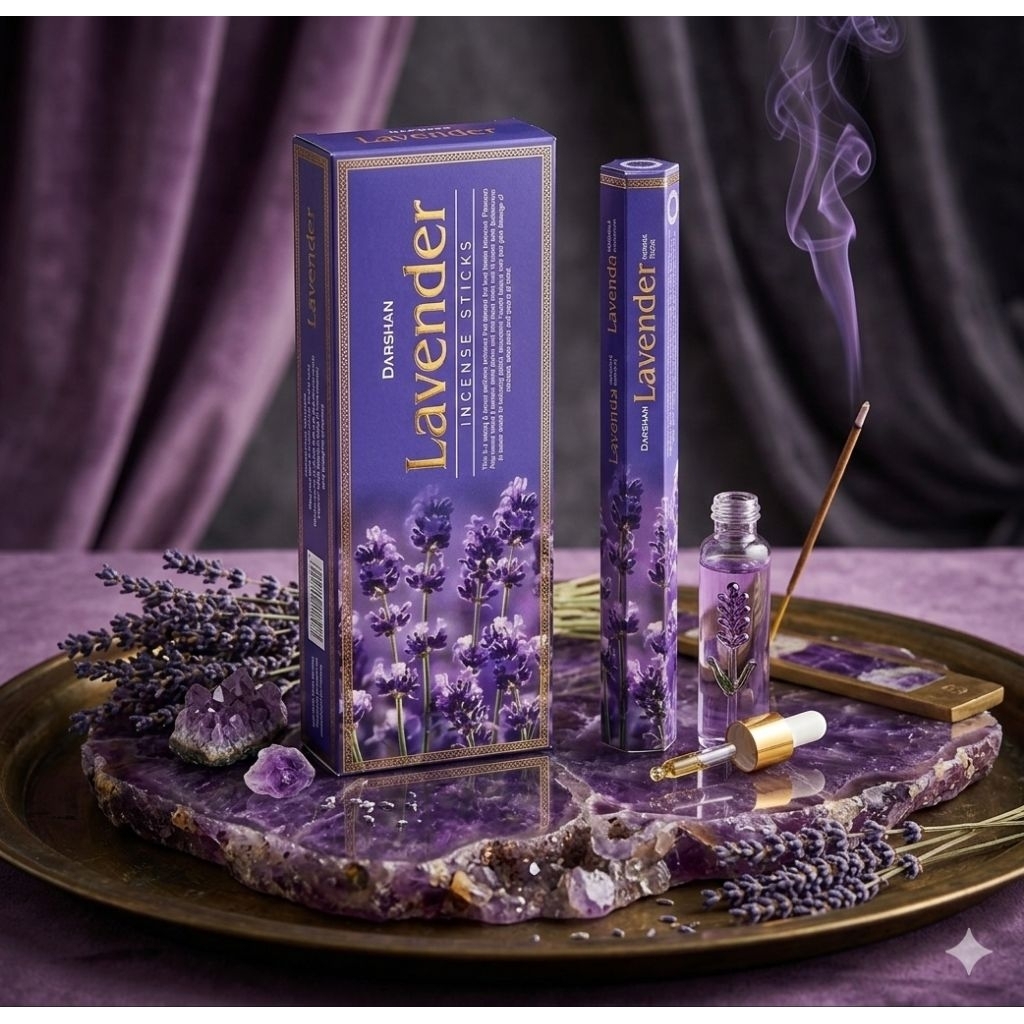Dupa India Aromatherapi - Hexa Darshan Lavender