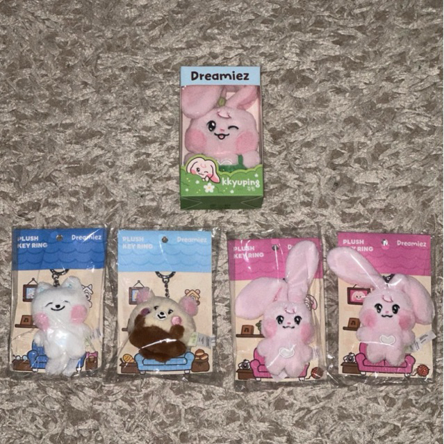 [READY STOCK] DREAMIEZ PLUSH - KKYUPING JJED BAMJJI | JAEMIN JENO JISUNG | DOLL NCT DREAM V2 MINI KE