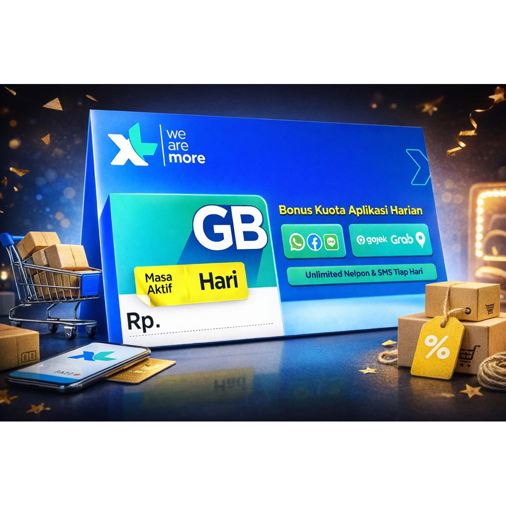 Perdana XL Kartu 3GB
