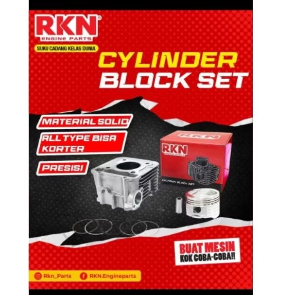 CYLINDER ASSY KZR RKN /BLOK SEHER KIT KZR RKN
