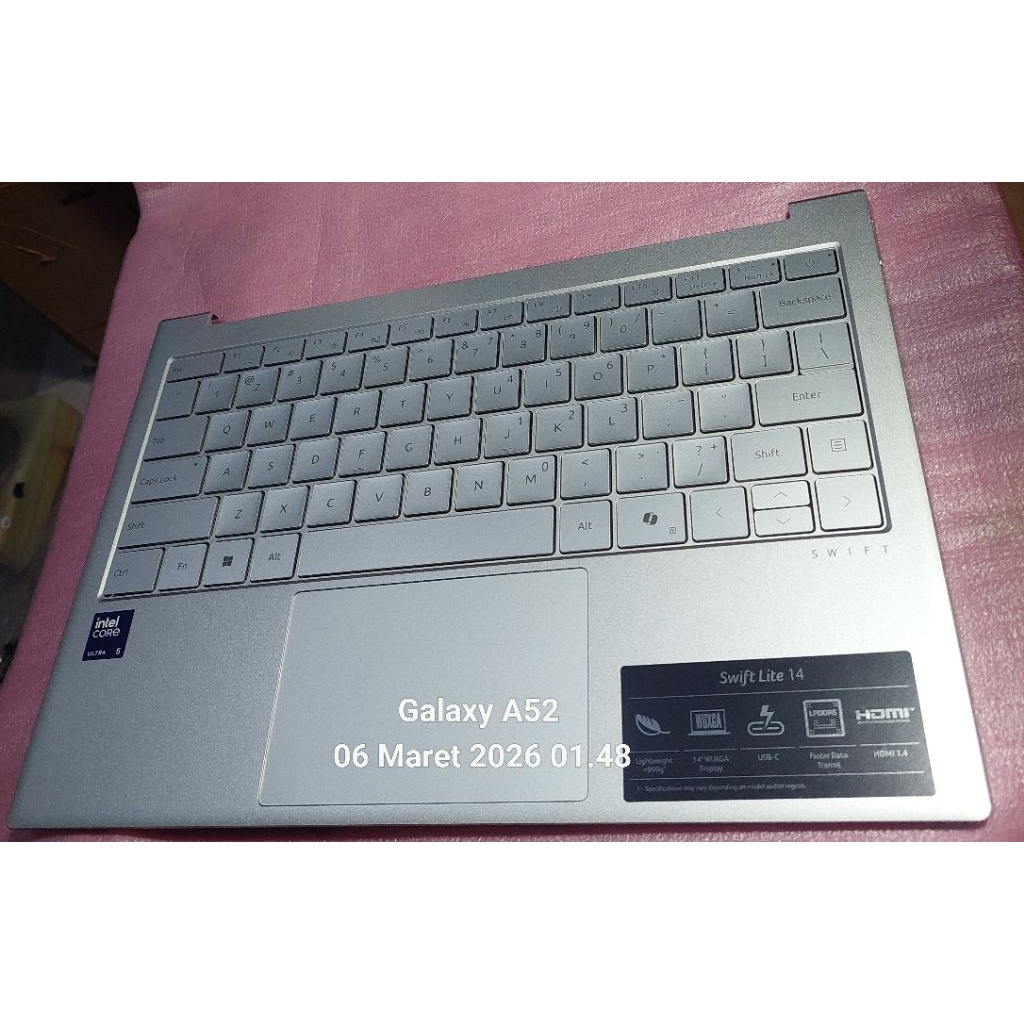 Frame + Keyboard Acer Swift Lite 14 Air SFL14-51M-56UB 100% Original