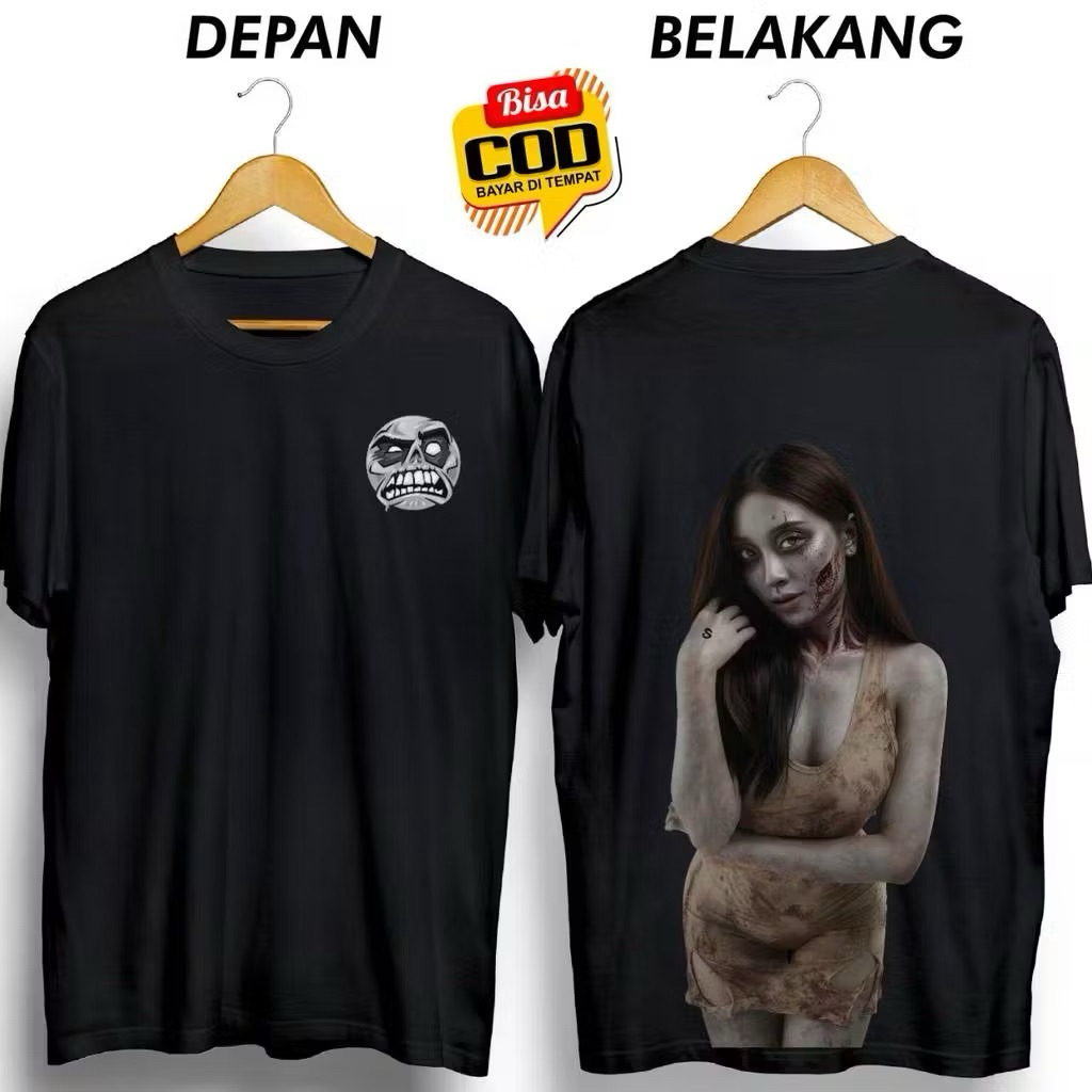 KAOS DISTRO PRIA HANTU CEWE SEKSI SEREM