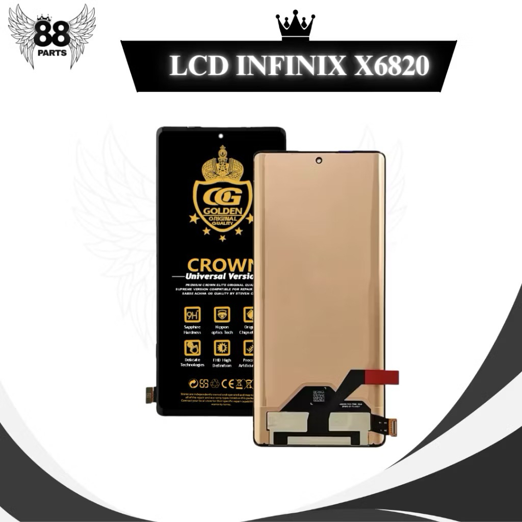 LCD TOUCHSREEN INFINIX ZERO ULTRA 5G / X6820 ORIGINAL FULLSET COMPLETE