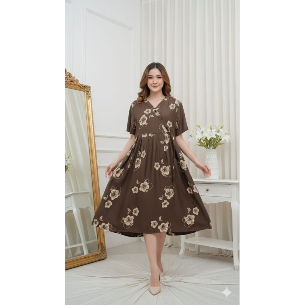 daster kimono motif kekinian