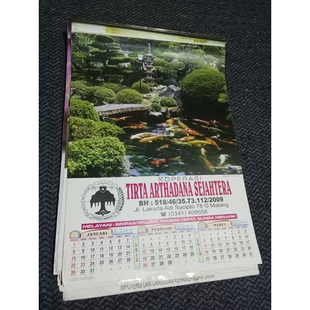 Kalender 2012 lengkap 1th