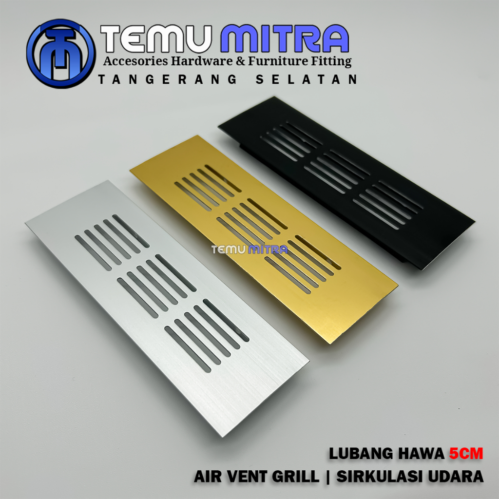 Lubang Hawa Aluminium Kabinet Dapur | Ventilasi Kitchen Set Anti Lembab