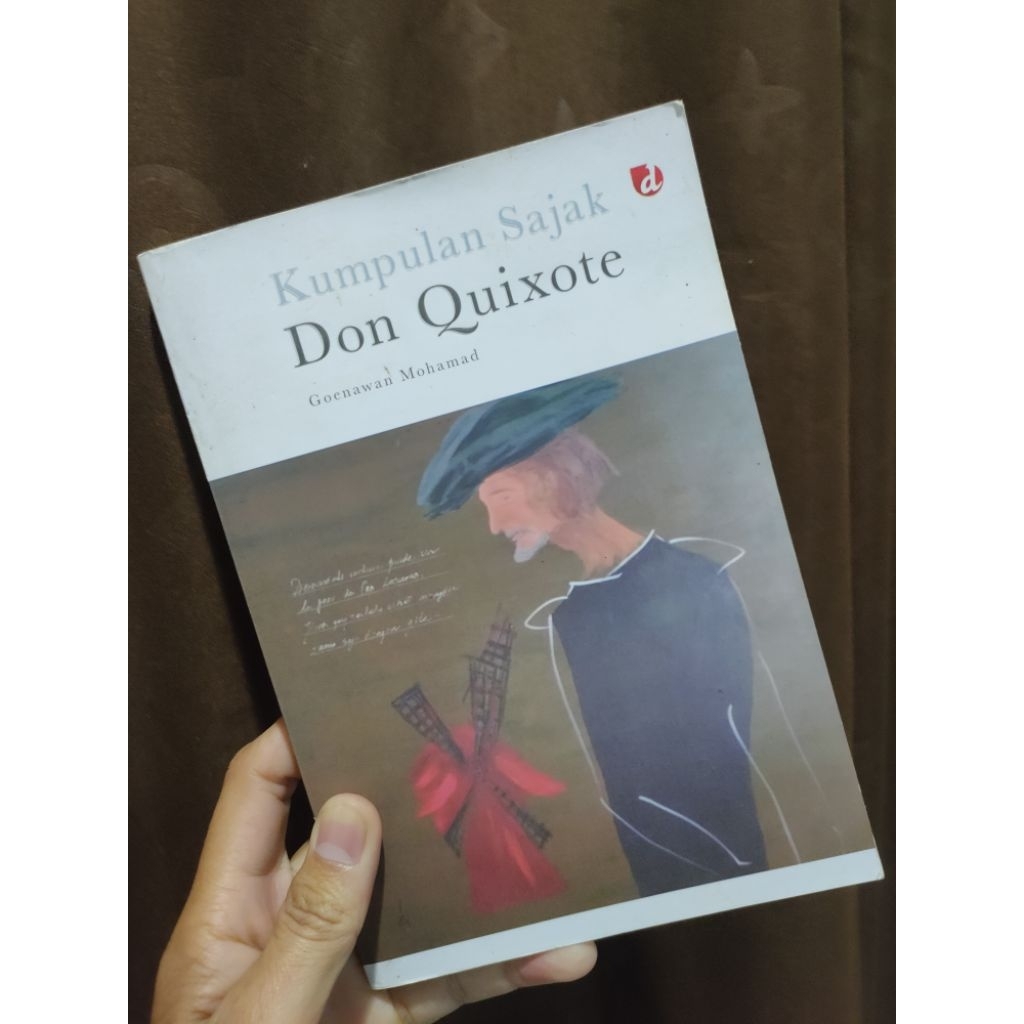 Buku puisi Goenawan Mohamad Don Quixote/Kumpulan sajak Don Quixote Goenawan Mohamad/Puisi-puisi Goen