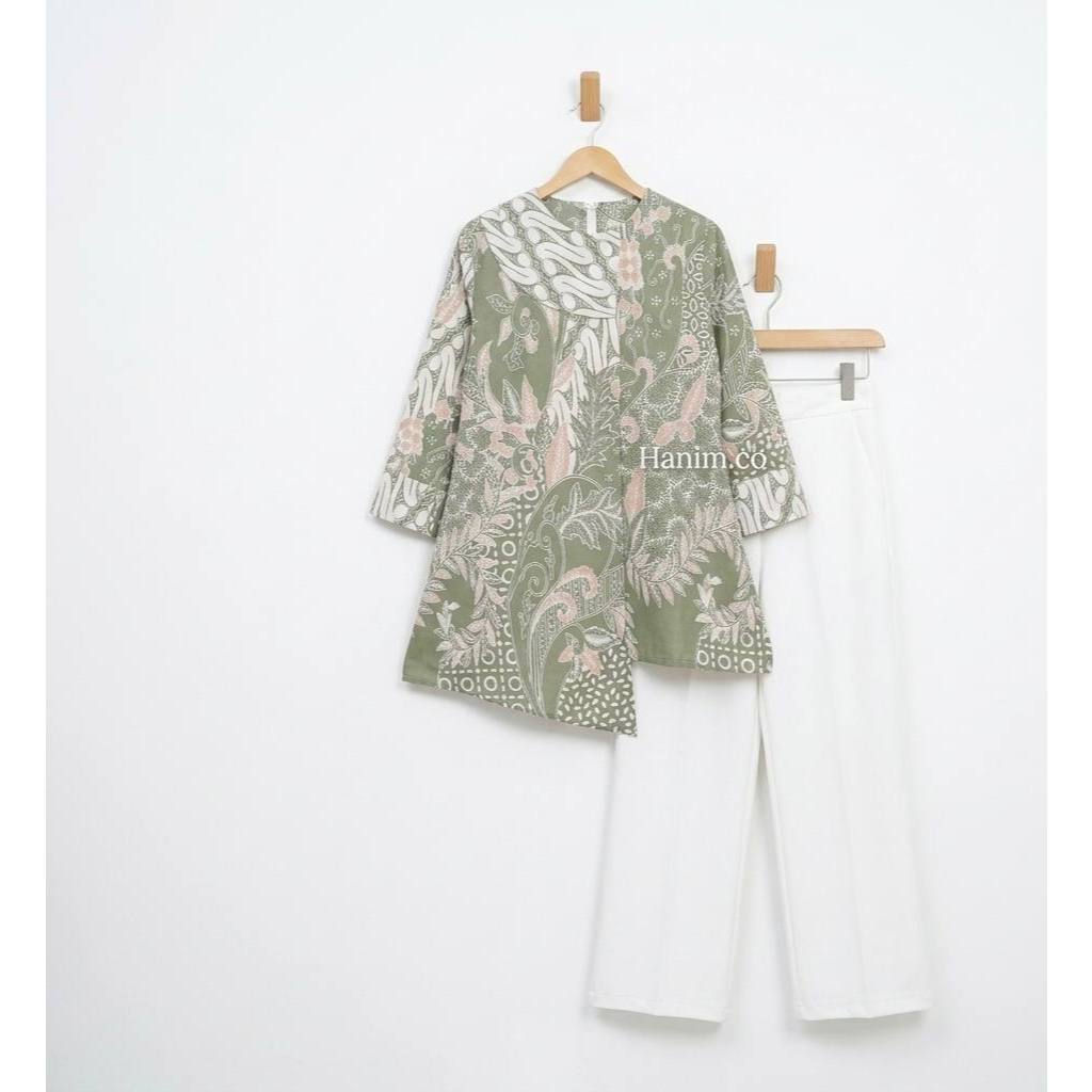 Atasan Batik Wanita Modern | Blouse Batik Modern | Blouse Batik Kerja