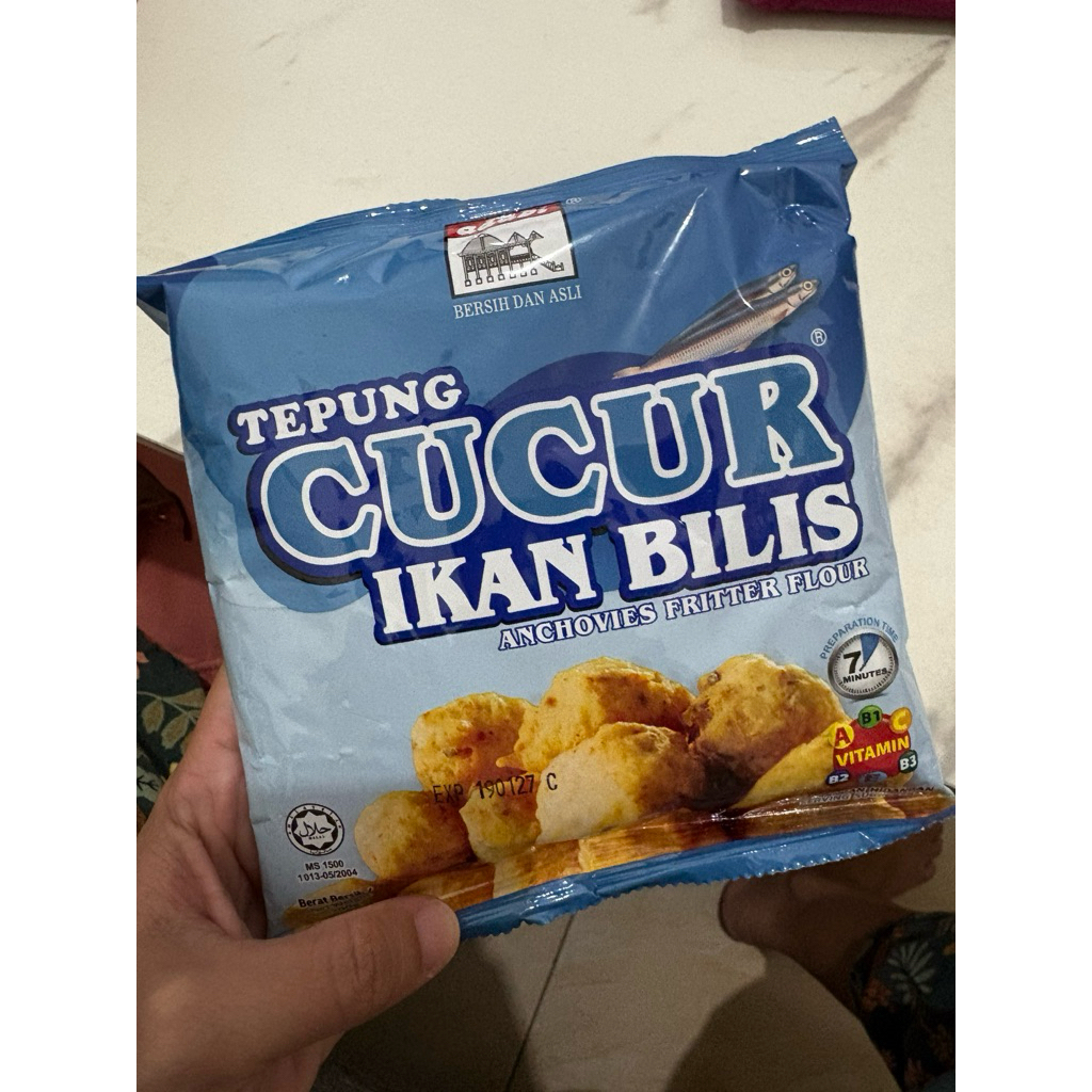 Adabi Cucur Ikan Bilis