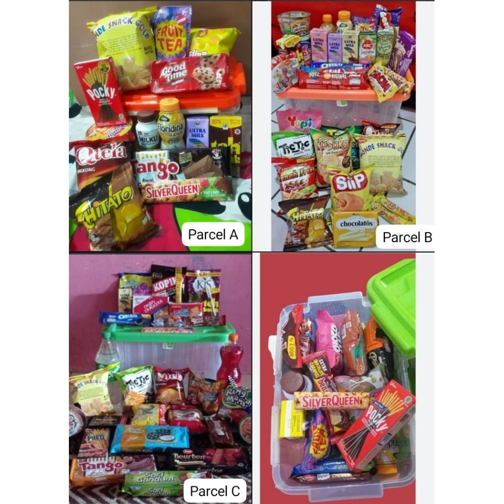 PROMO MURAH Parcel LEBARAN Snack Jajan | Parcel Paket SEMBAKO Hemat 5 ( bisa request isi sesuai Budg
