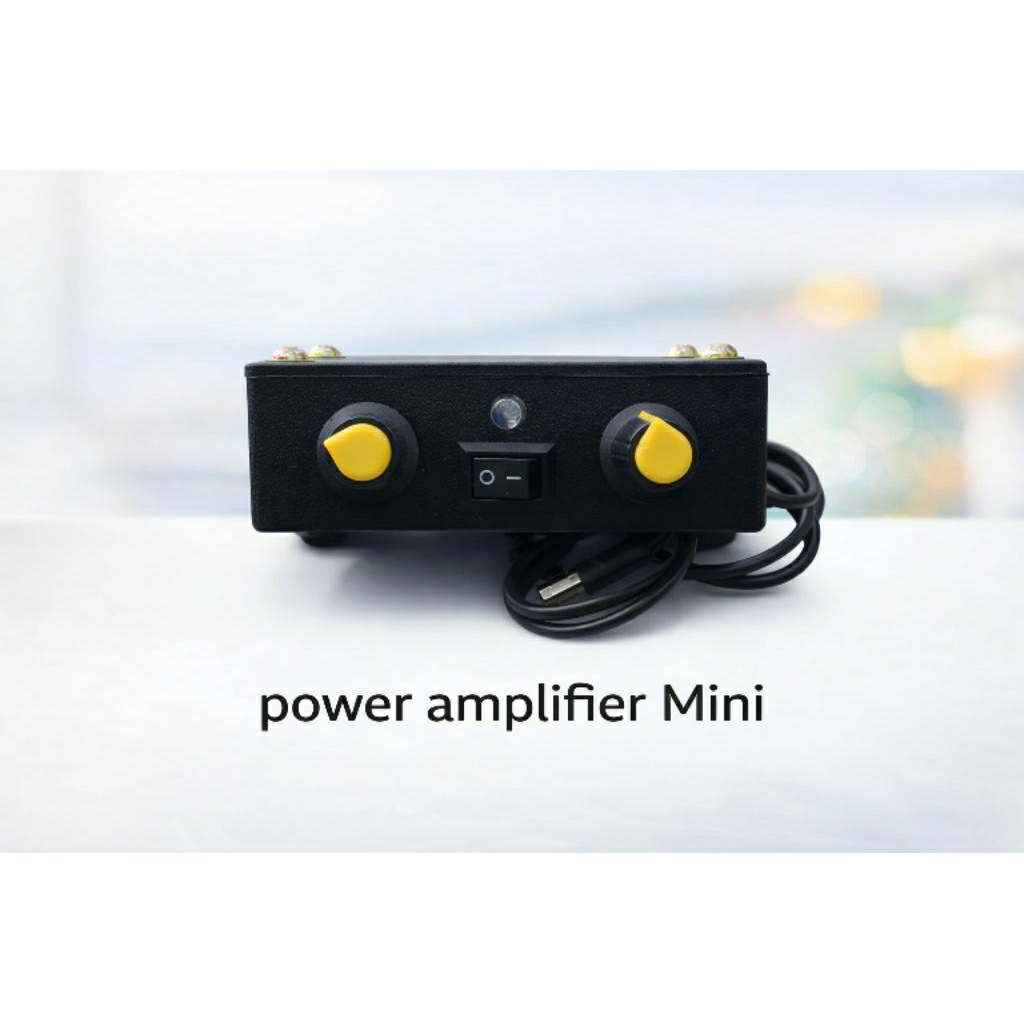 Mini amplifier 2 channel