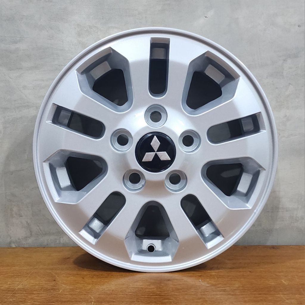 1OO% BARU (HARGA 1 SET ISI 4 VELG) VELG DIAMOND R.14 FULL SILVER FOR L300 KUDA GRANDMAX NEW CARRY AP
