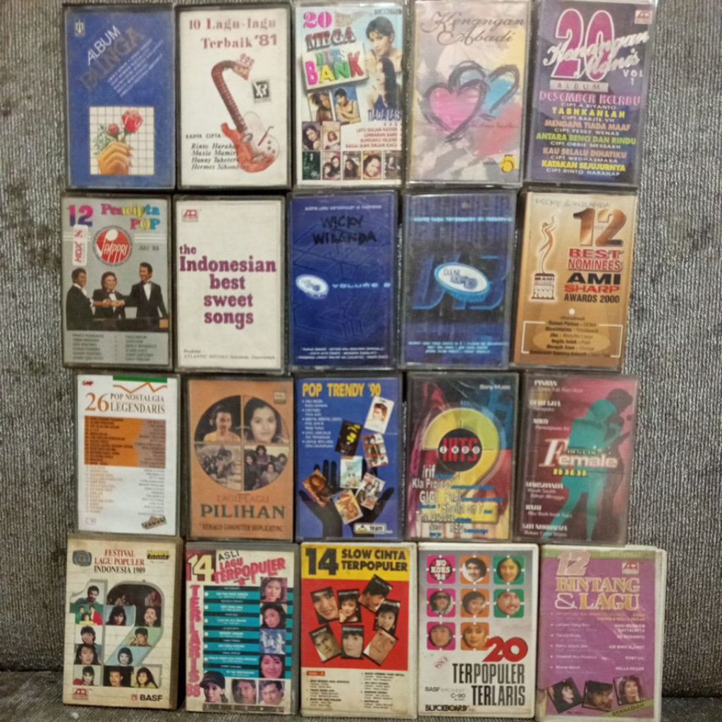 kaset pita pop indo campuran
