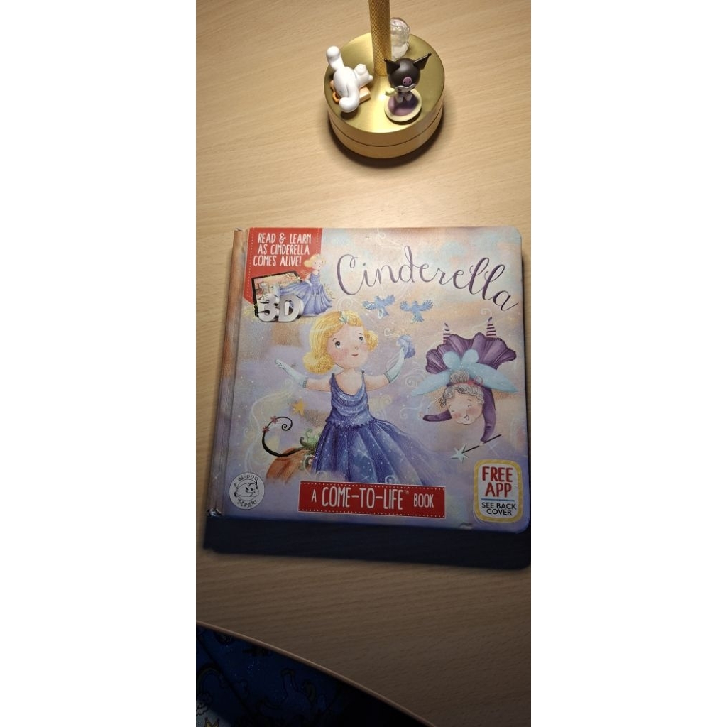 Buku Cinderella Augmented reality
