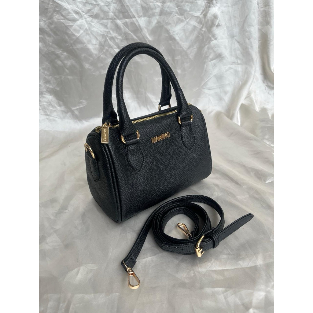 MANINO | Tas Model Speedy Mini Uk. 20 x 10 x 15 Tas Selempang Kulit Jeruk Super Tas Papirut