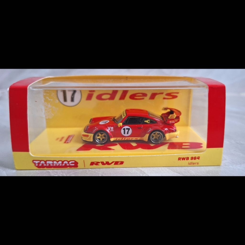 Tarmac Works 1/64 Porsche RWB 964 Idlers Red Diecast T64-037-IDR