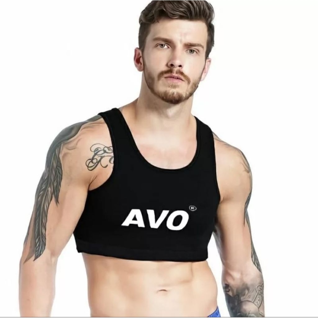 ( D.30 ) Bra Olah Raga Cowok Foodball Vest AVO