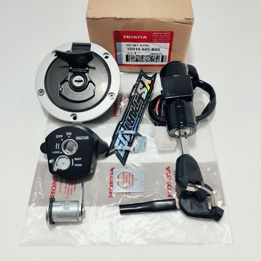 Kunci Kontak Set K45 Honda CBR 150R NEW LED/CBR 150R FACELIFT 4 Soket
