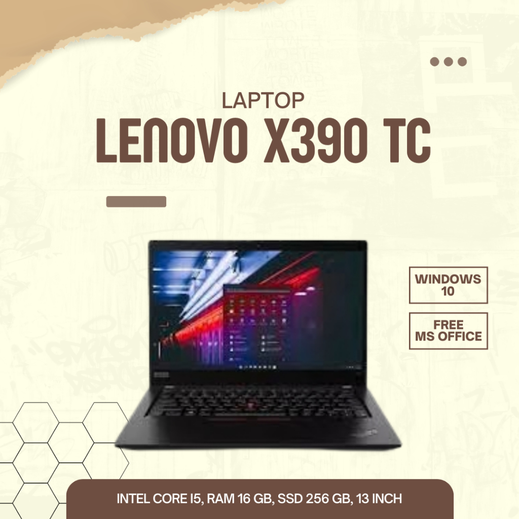Lenovo Thinkpad X390 | Laptop Second Murah Berkualitas
