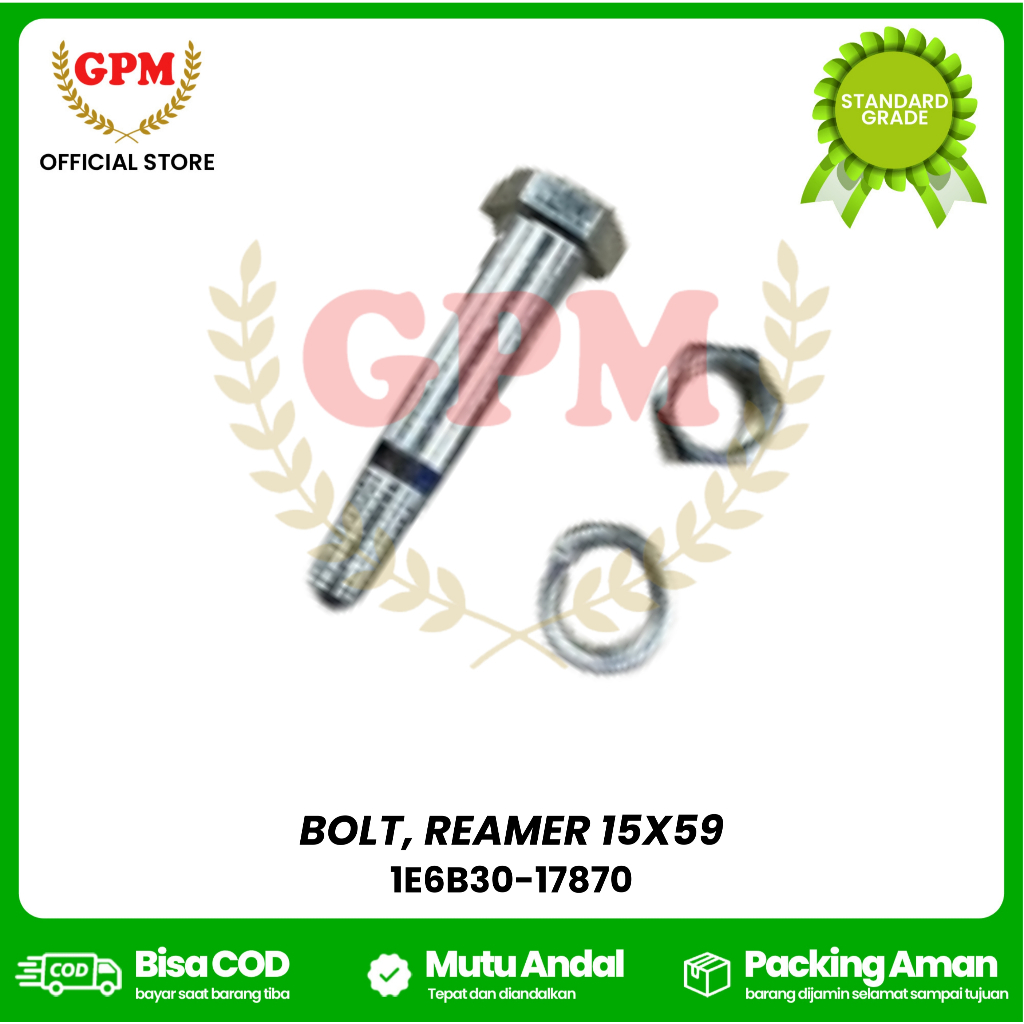 BOLT, REAMER 15X59 /BAUT PISAU AW-70, AW-82 / 1E6B30-17870