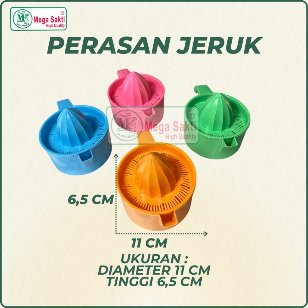(ISI 1 PCS) PERASAN JERUK / ALAT PERASAN JERUK & LEMON MANUAL PLASTIK / PERASAN LEMON PLASTIK / PERA