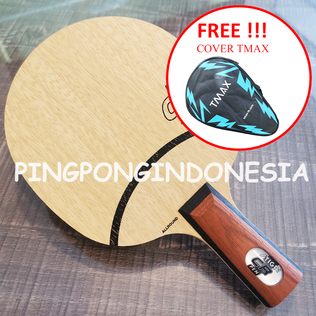 Stiga Allround CR JTTAA - Penhold - Blade Kayu Pingpong Tenis Meja Bat Bat