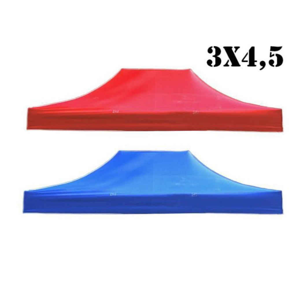 ATAP TENDA LIPAT UKURAN 3x4,5