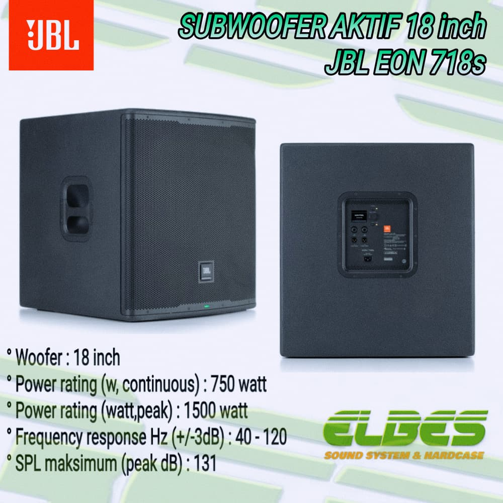 Subwofer Aktif JBL EON 718S Speaker PA Active 18 inch original garansi IMS