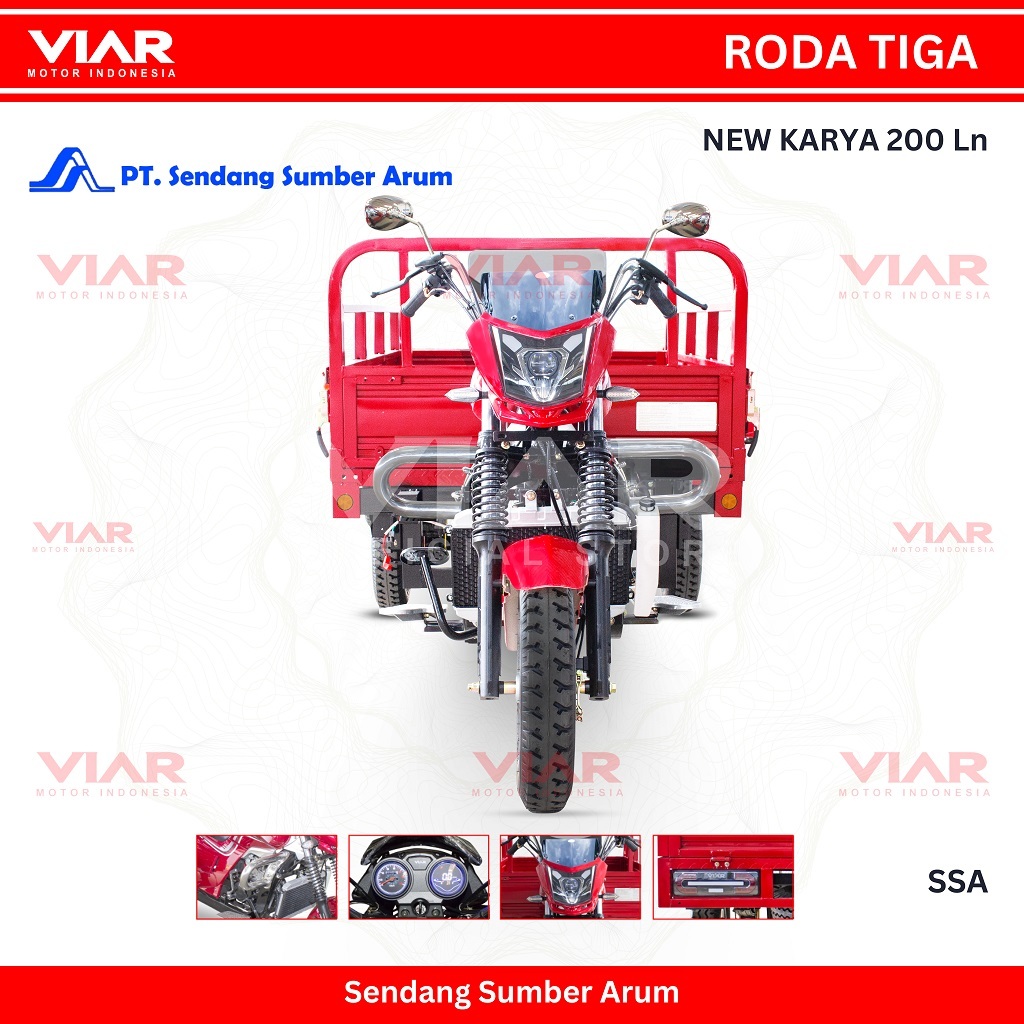 Motor Roda Tiga - Viar Karya 200 Ln