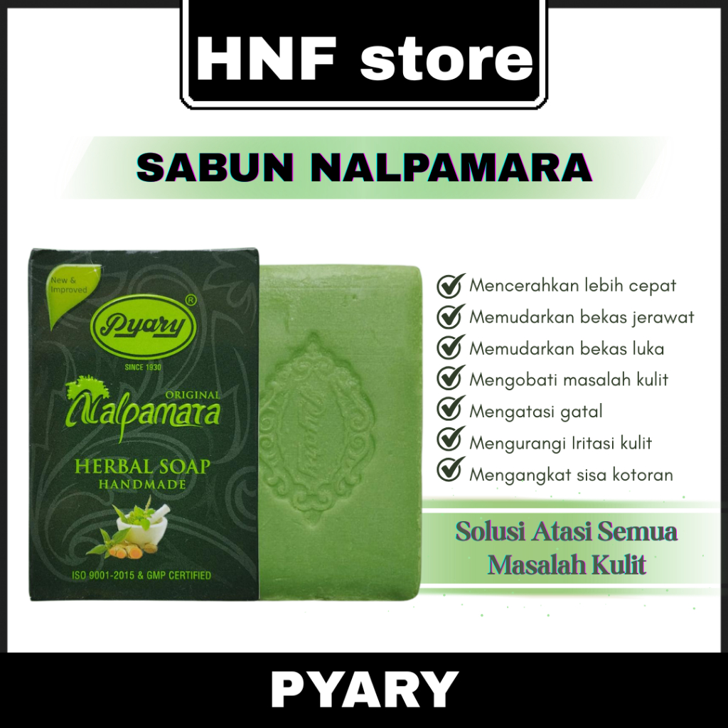 NALPAMARA PYARY HERBAL SOAP - SABUN HERBAL NALPAMARA 75 gr ORIGINAL