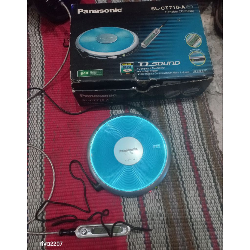 discman panasonic - d sound - panasonic SL - CT710 - A