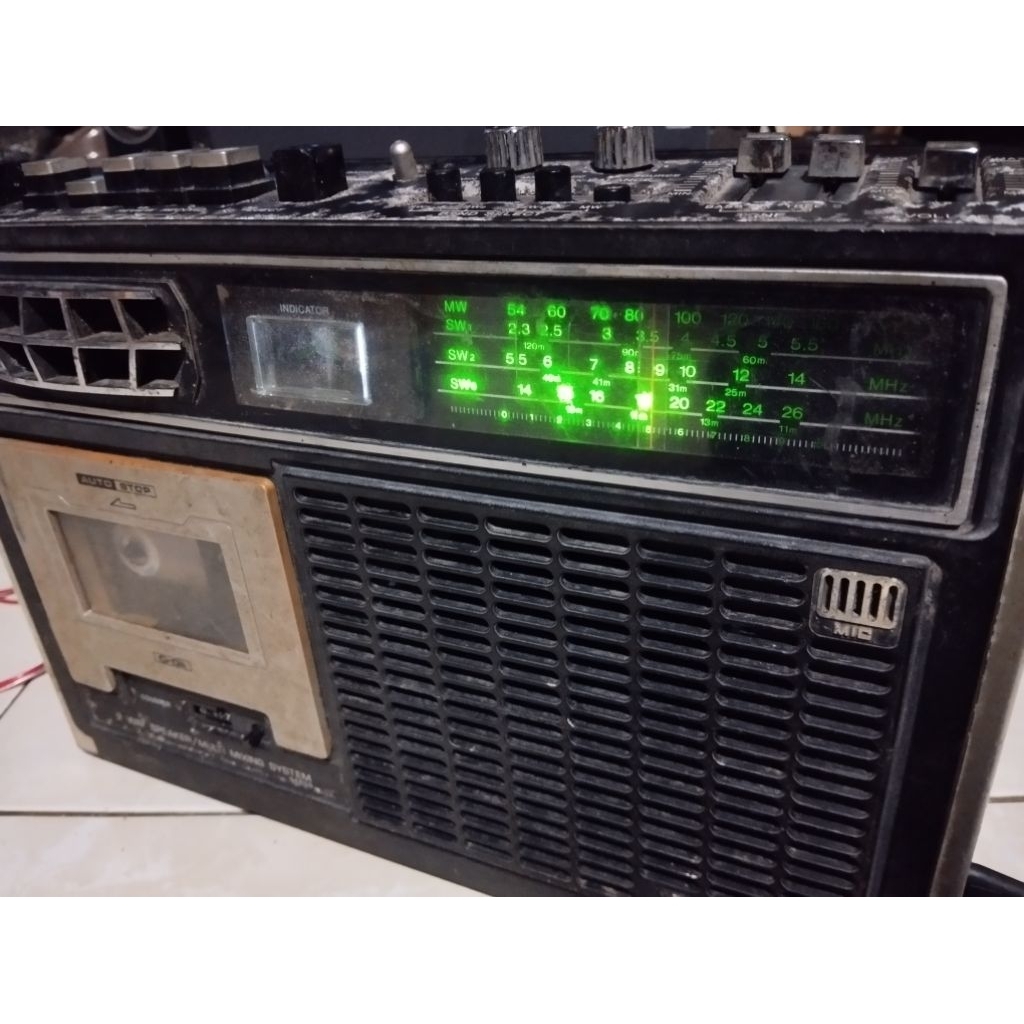 Radio Tape JVC Nivico 1974 antik