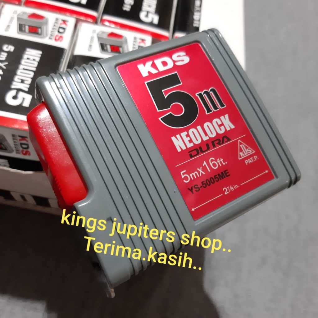 KDS 5 meter 5m meteran 5 m ORIGINAL JAPAN KDS NEOLOCK