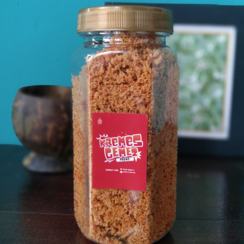 Kremesan Ayam toples 600ml