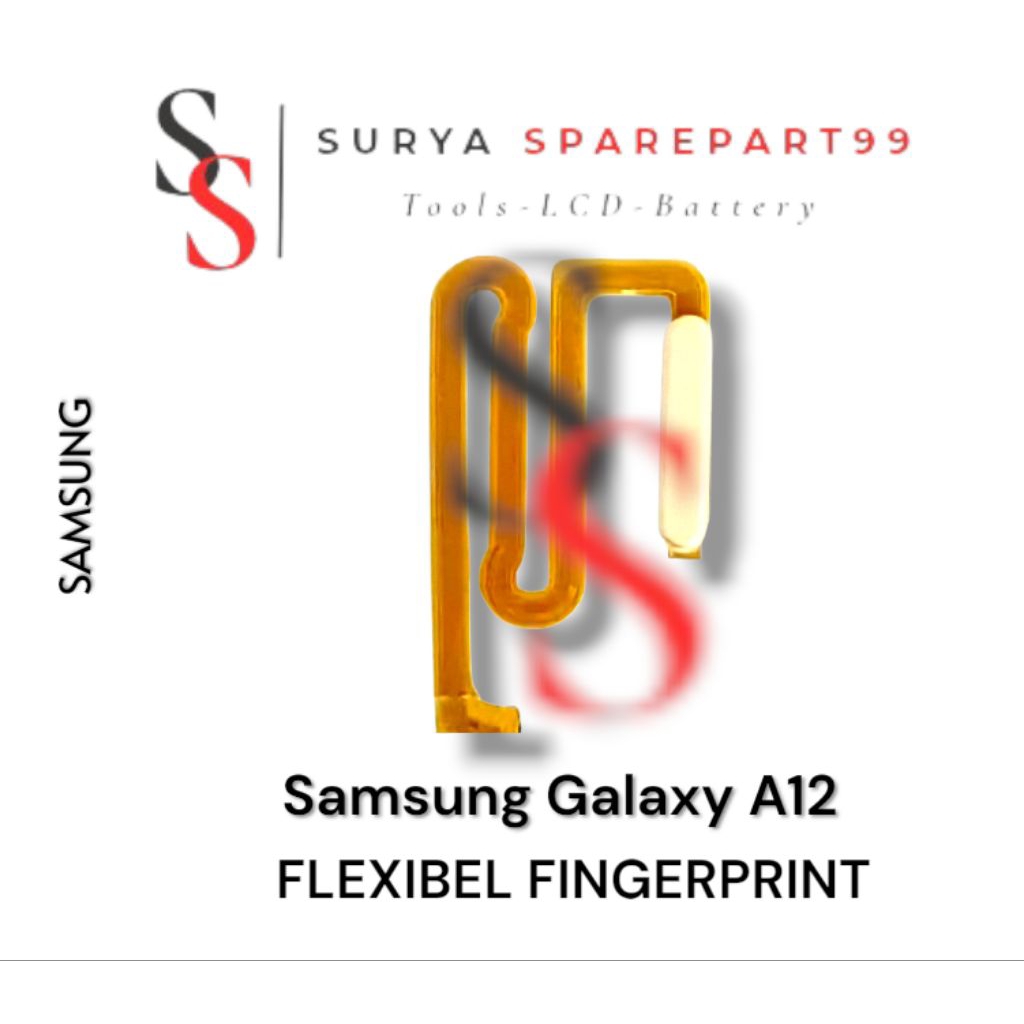 FINGERPRINT FLEXIBEL SAMSUNG GALAXY A12 ORIGINAL