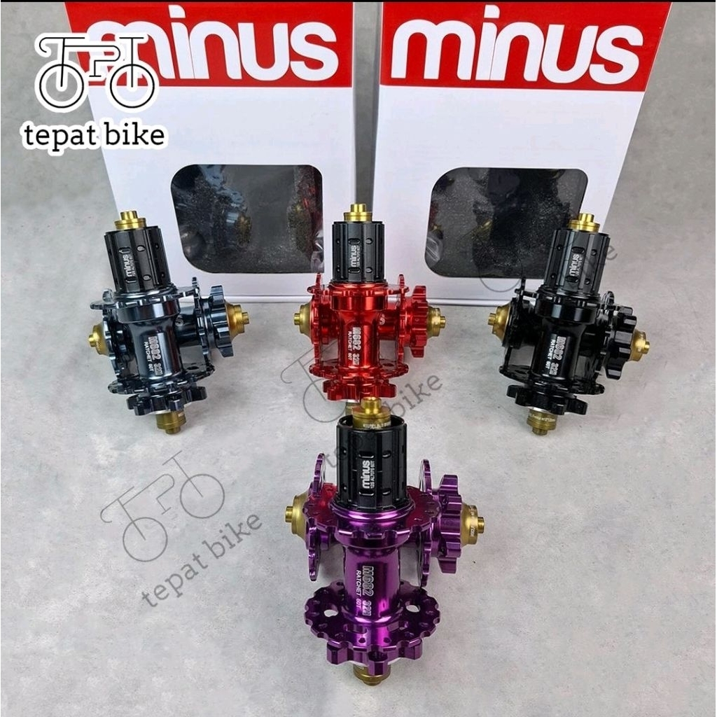 Hub Freehub MINUS M682 Ratchet 60T 24H/32H Tawon Keras 4in1 QR (9x100, 10x135) TA (15x100, 12x142) 8