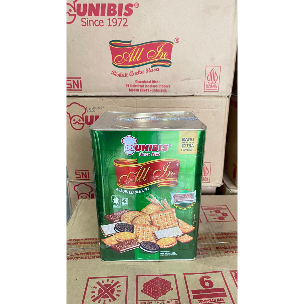unibis kaleng 600gr
