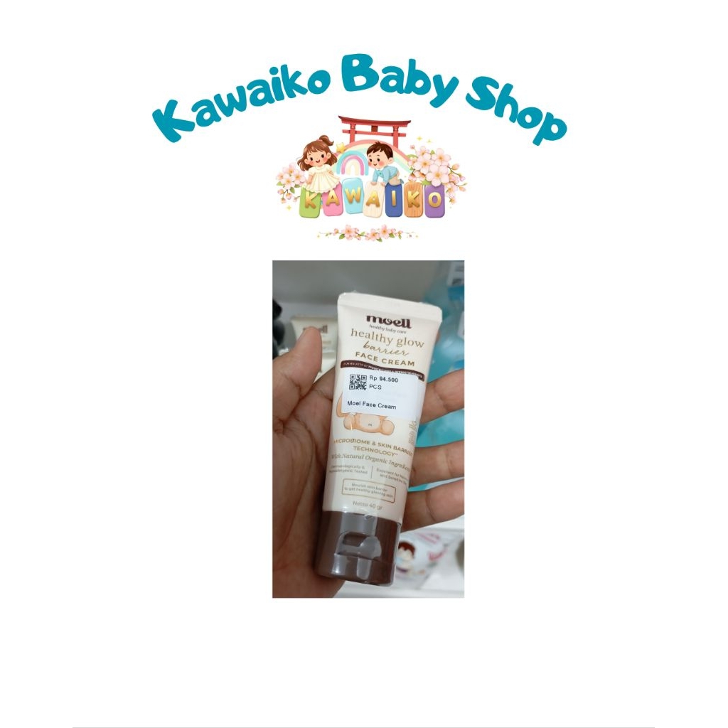 Moell Healthy Glow Face Cream/Krim Wajah untuk Anak