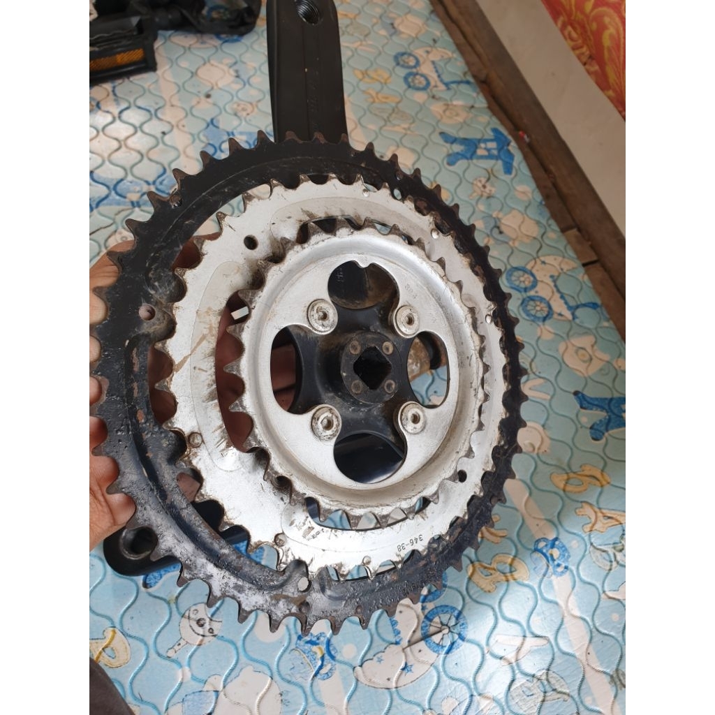 Crank 3 speed Suntour XCT V3