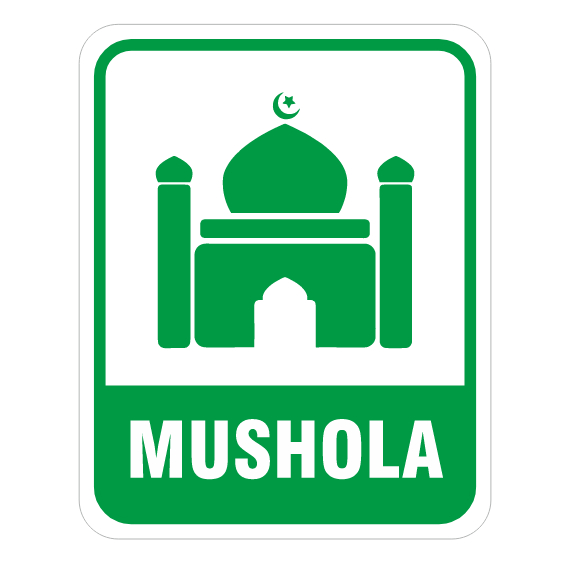 AKRILIK SIGN TULISAN MUSHOLLA