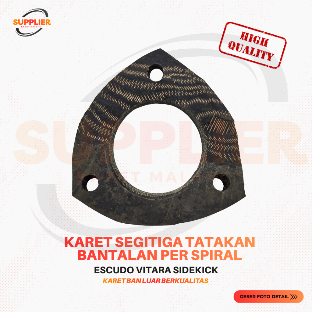 Karet Tatakan Bantalan Per Spiral / KeongCarry Karet Support L300 / Ganjel Per Belakang / Tatakan Pe