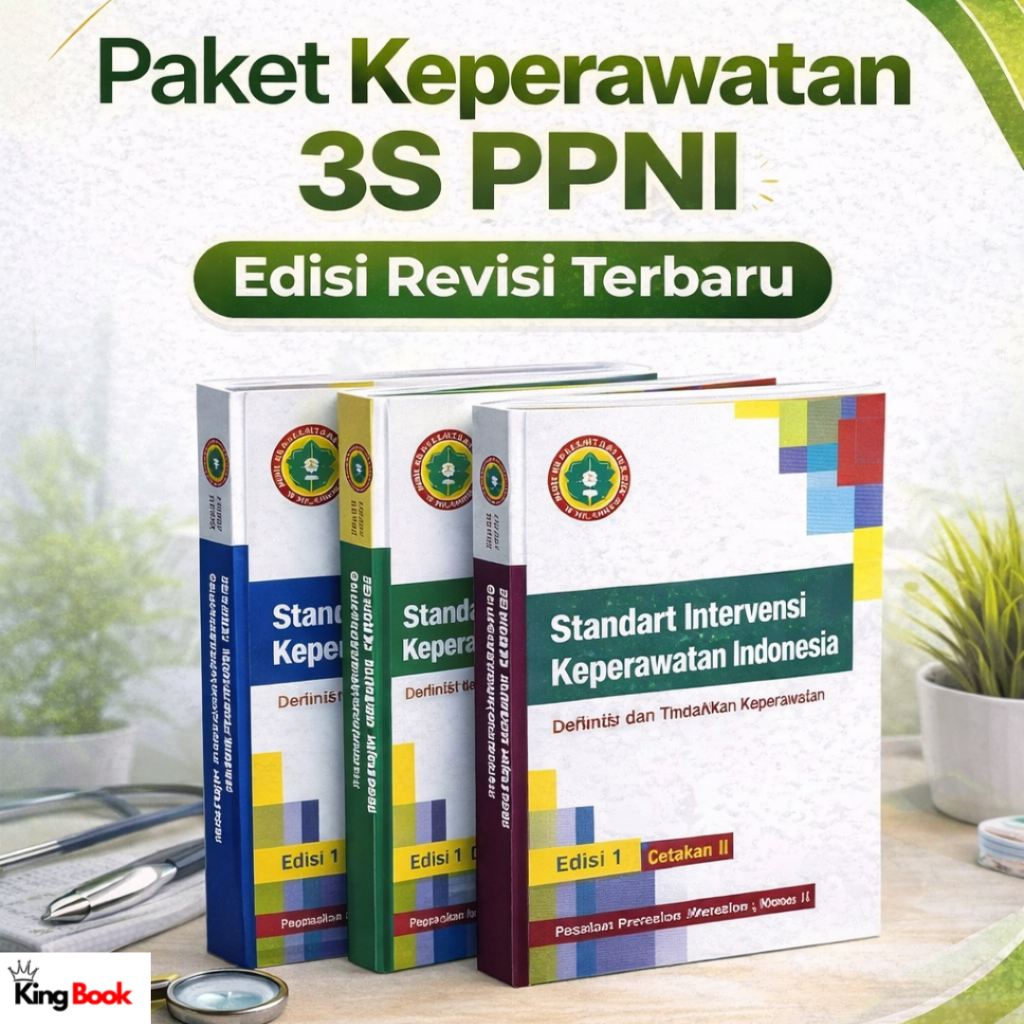 Buku Paket Keperawatan 3S PPNI Edisi Revisi Terbaru 3S