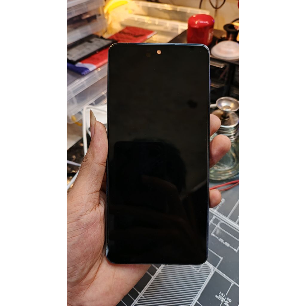 LCD Samsung A73 5G 100% Original Copotan (AMOLED)