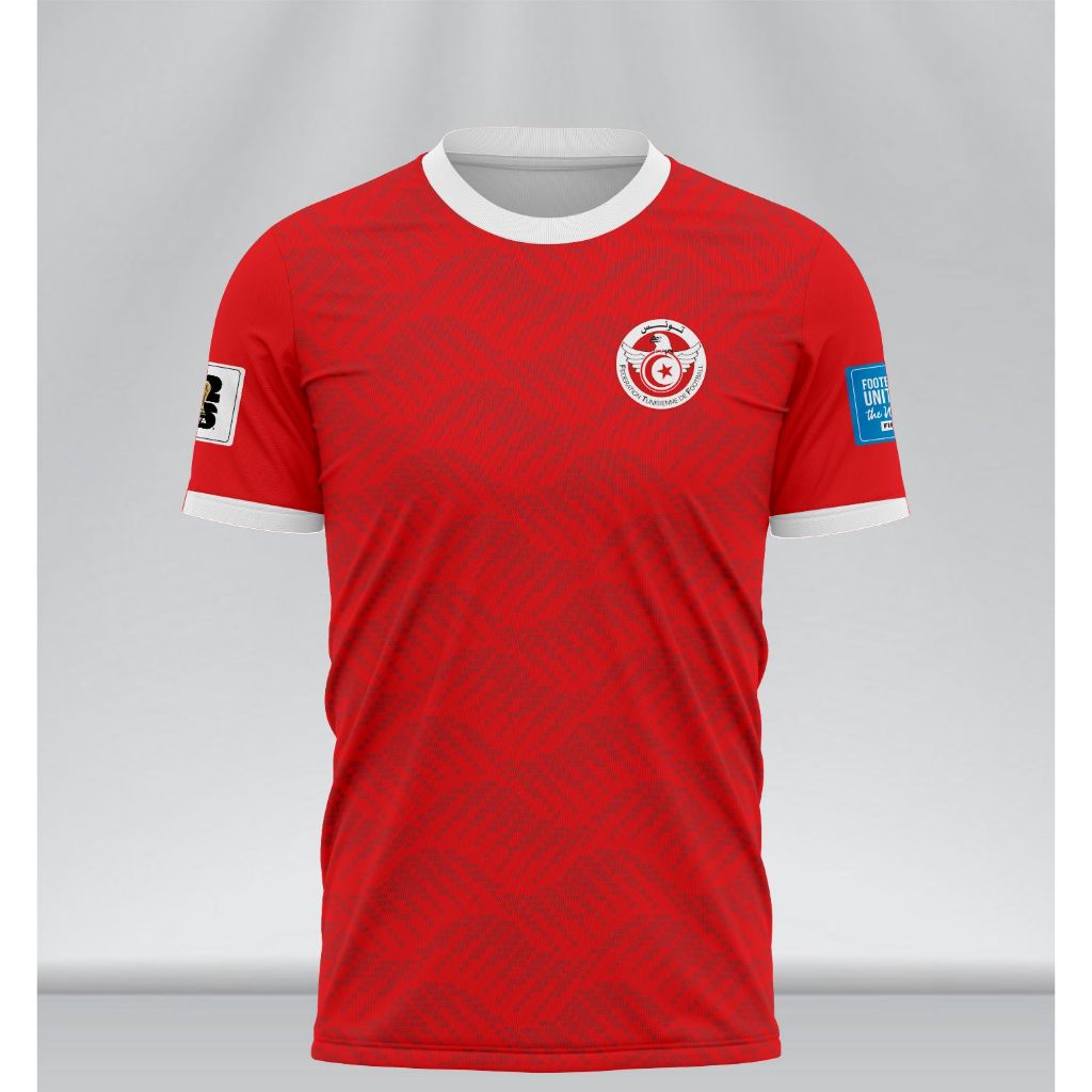 Jersey Tunisia Home Piala Dunia 2026 Full Printing