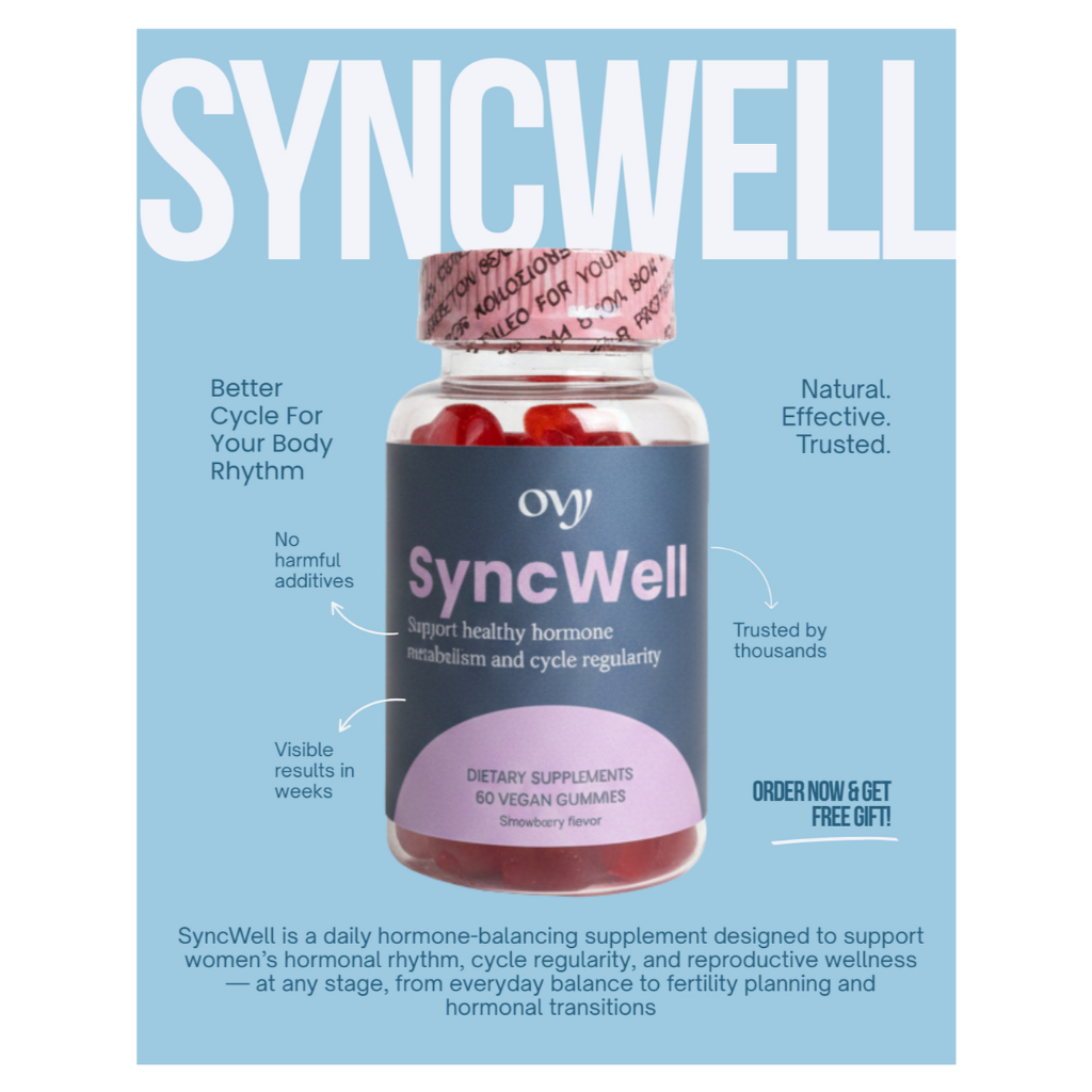 Ovy SyncWell - Inositol Suplemen PCOS Promil 100% Original